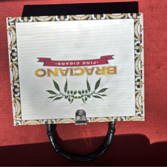 Vermouth Bianco Art Deco Cigar Box Purse - Picture 16 of 16